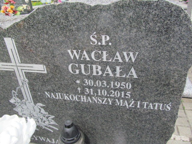 Wacław Gubała 1950 Moszczenica - Grobonet - Wyszukiwarka osób pochowanych