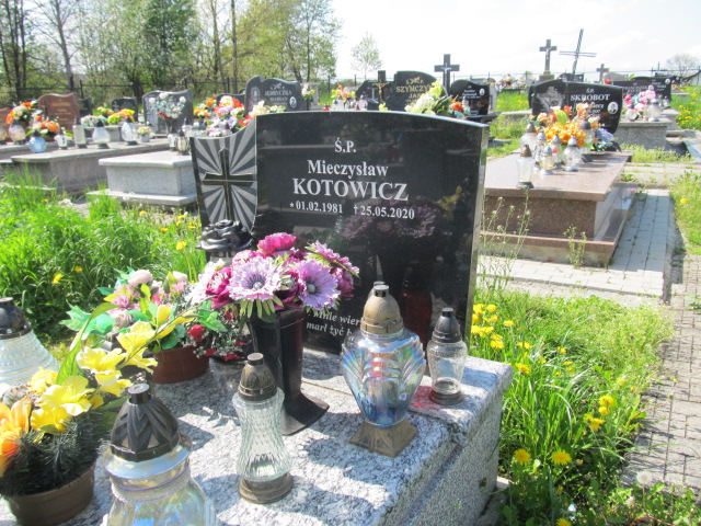 Kotowicz Mieczysław 1981 Moszczenica - Grobonet - Wyszukiwarka osób pochowanych