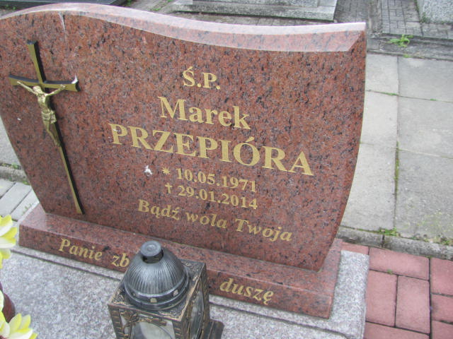 Marek Przepióra 1971 Moszczenica - Grobonet - Wyszukiwarka osób pochowanych