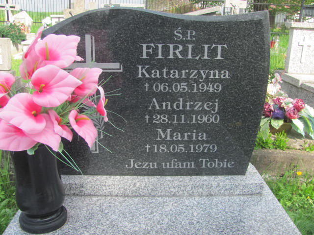 Katarzyna Firlit Moszczenica - Grobonet - Wyszukiwarka osób pochowanych