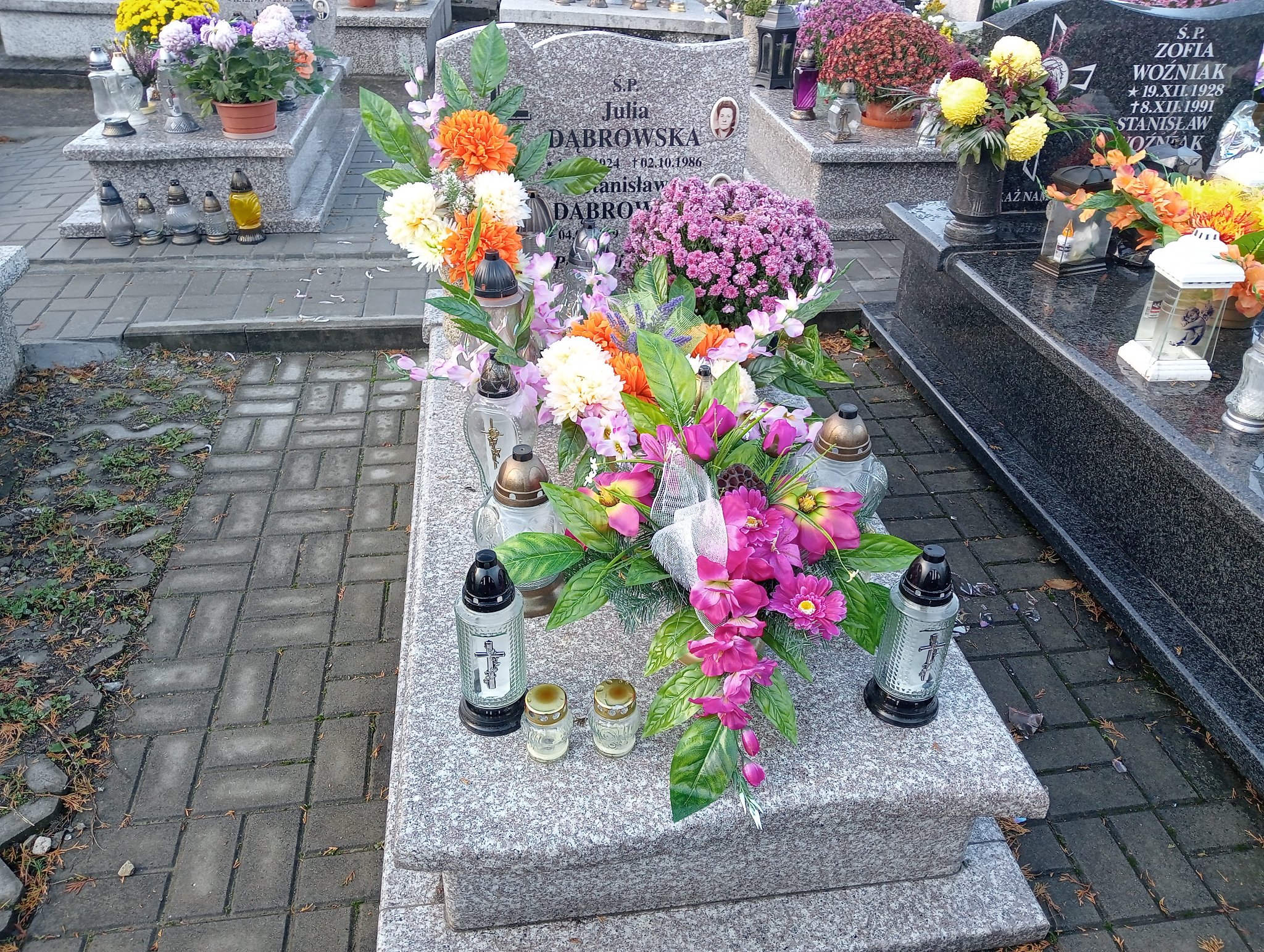 Grób Stanisław Dąbrowski