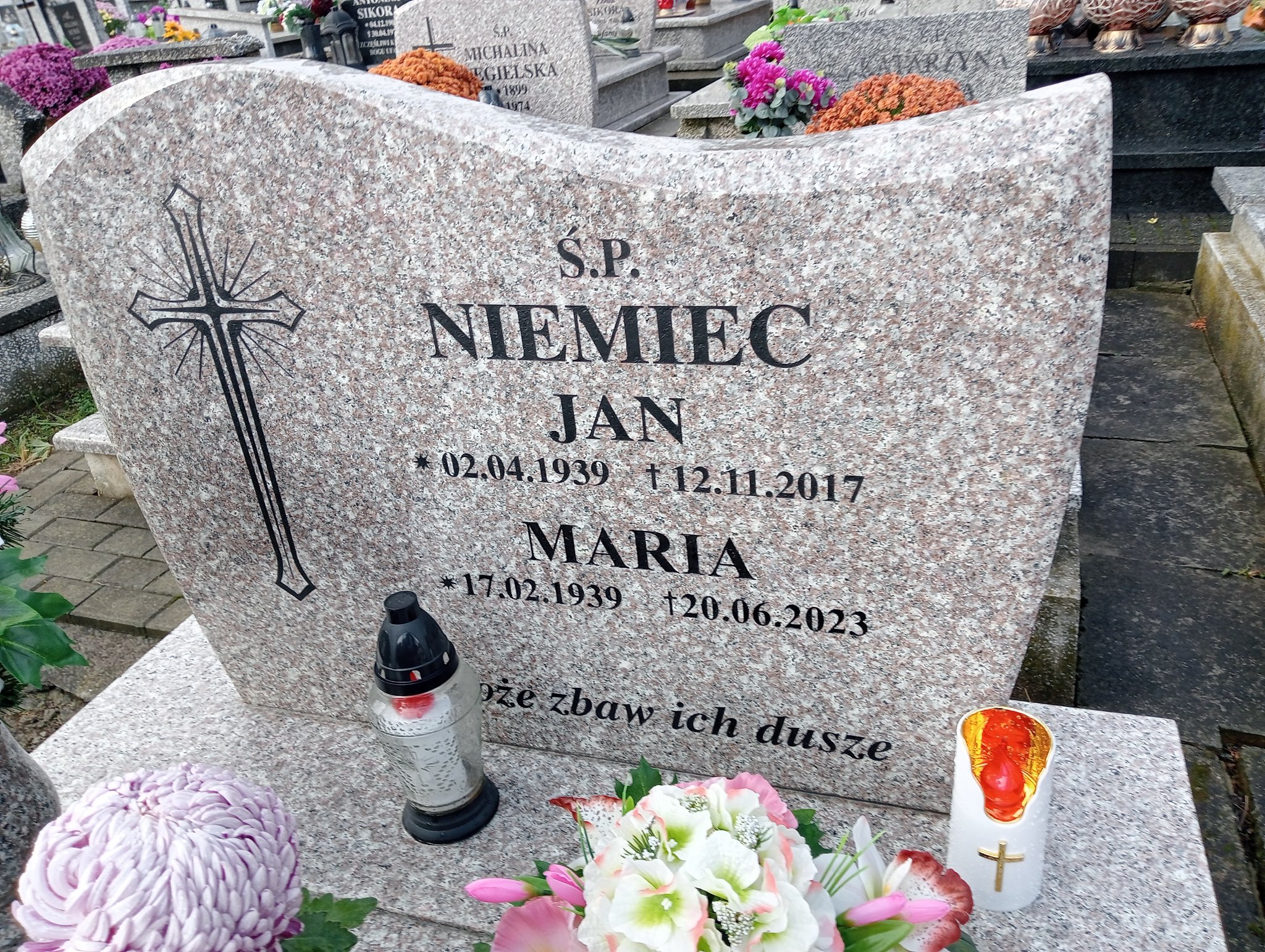 Maria Niemiec 1939 Moszczenica - Grobonet - Wyszukiwarka osób pochowanych