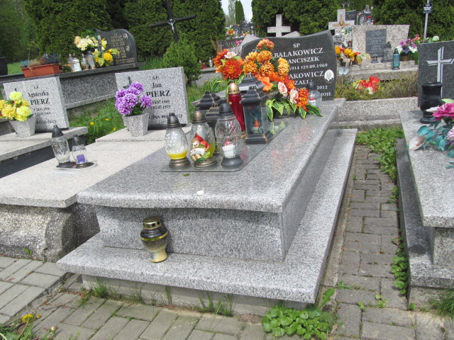 Grób Franciszek Balakowicz