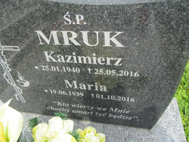 Stanisław Mruk Moszczenica - Grobonet - Wyszukiwarka osób pochowanych