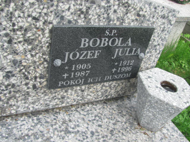 Julia Bobola 1911 Moszczenica - Grobonet - Wyszukiwarka osób pochowanych