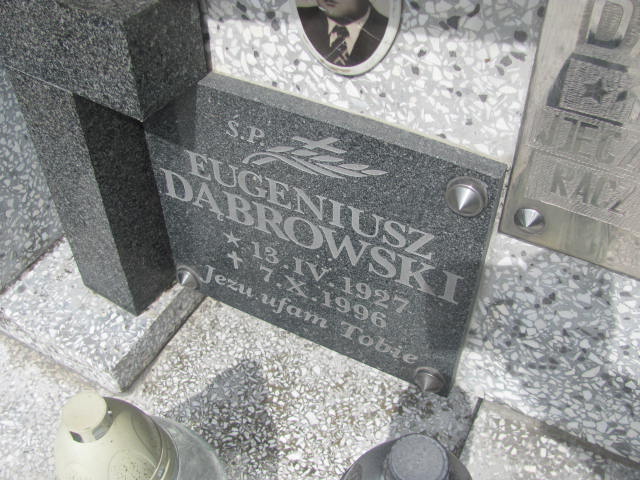 Eugeniusz Dąbrowski 1927 Moszczenica - Grobonet - Wyszukiwarka osób pochowanych